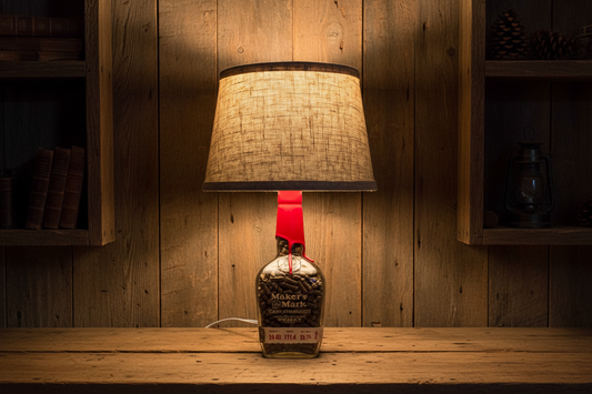 Maker’s Mark Bourbon Bottle Lamp