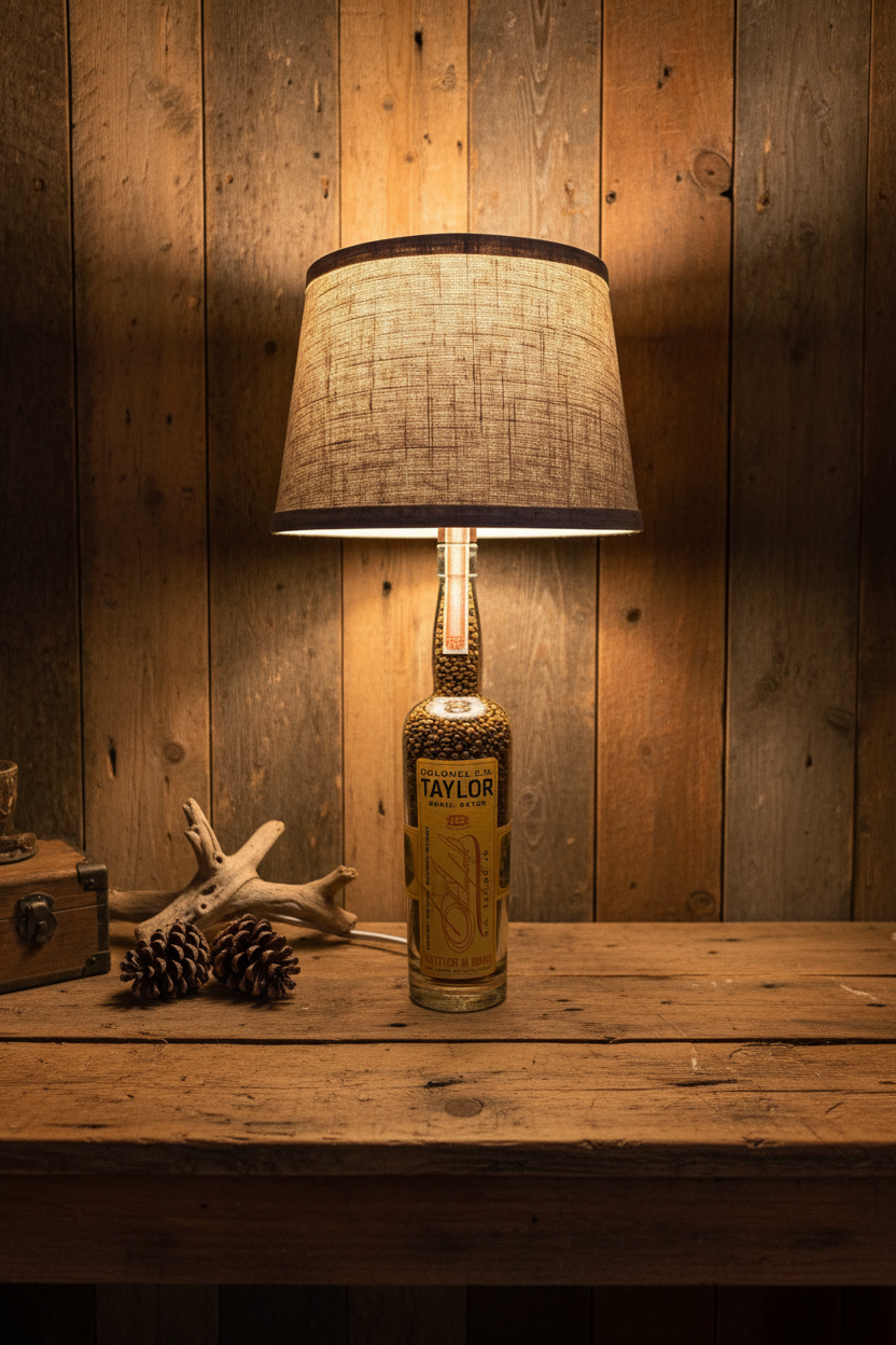 E. H. Taylor Bottle Lamp Table Lamp