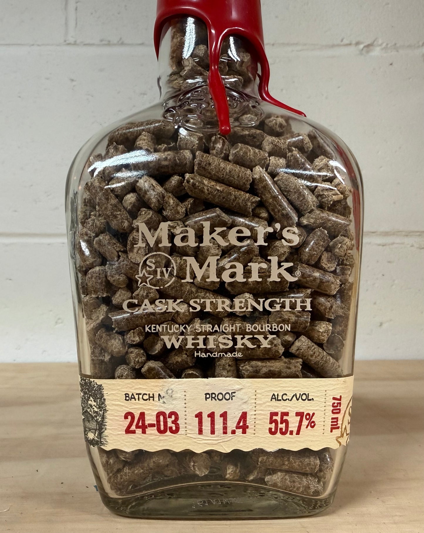 Maker’s Mark Bourbon Bottle Lamp