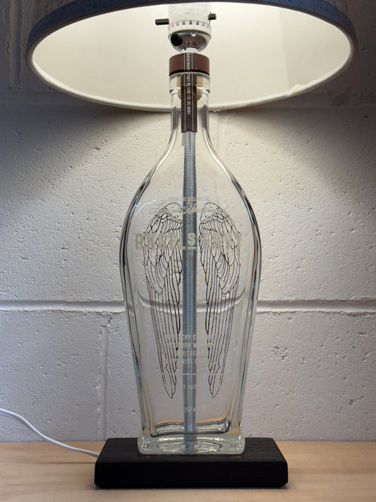 Angels Envy Bourbon Bottle Lamp - Home/Bar Decor