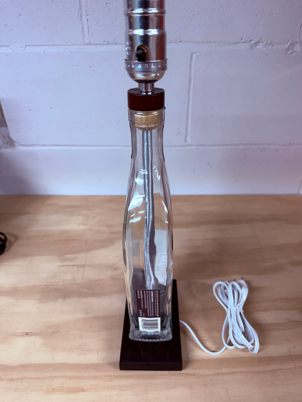 Angels Envy Bourbon Bottle Lamp - Home/Bar Decor